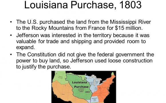 Louisiana Purchase Timeline