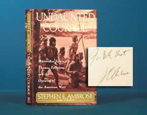 An inscribed first edition