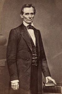 First Abraham Lincoln Picture by Brady, 1860