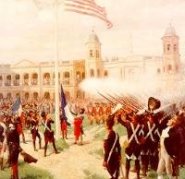 Hoisting American Colors, Louisiana Cession, 1803
