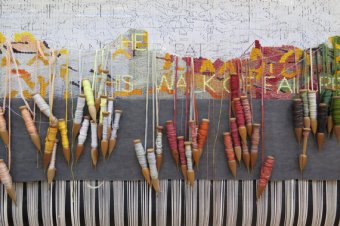 Imants Tillers, Avenue of Remembrance, commemorative tapestry commission