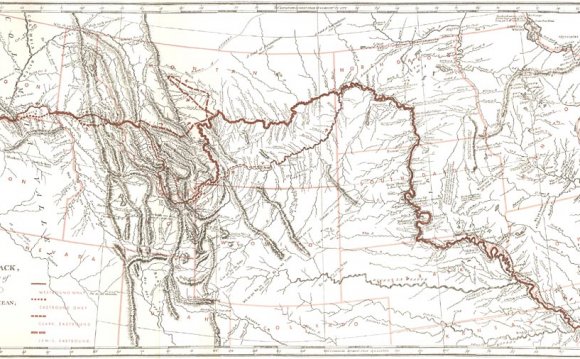 Lewis and Clark map