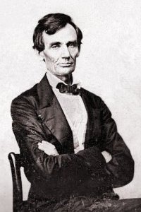 Lincoln by Butler, Last Beardless Picture, 1860