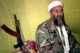 Osama Bin Laden With Gun
