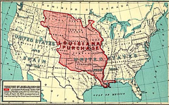 What years was the Louisiana Purchase?