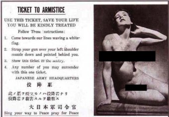 The pornographic psychological warfare campaigns of World War II