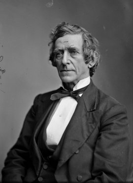 This circa 1865-1880 photograph provided by the Library of Congress' Brady-Handy Collection shows Lawrence A. Gobright, the Associated Press' first Washington correspondent. A native of Hanover, Pa., Gobright covered both inaugurations of Abraham Lincoln, the Civil War and Lincoln's assassination during a career spanning more than a third of a century in Washington. Under the headline
