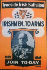 Tyneside Irish 'Pals' Battalion Poster