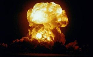 U.S. Navy nuclear test, Bikini Atoll, Marshall Islands (Picture Getty)