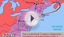 American Revolution 1775 Map