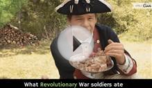 What Revolutionary War soldiers ate [video]