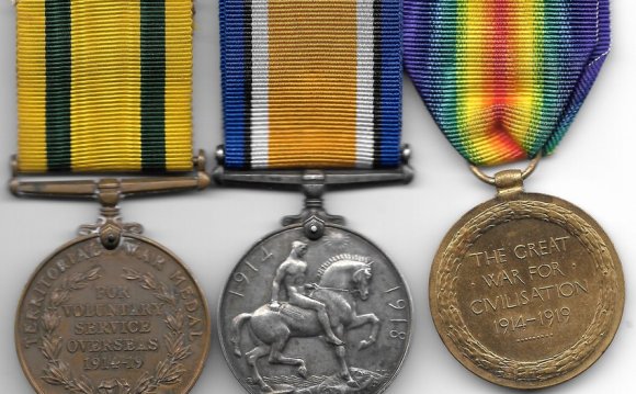 World War One medals